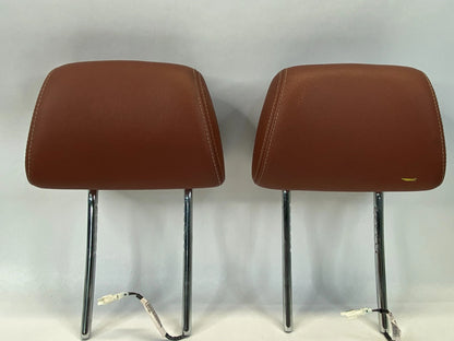2011-2017 BMW X3 FRONT LEFT AND RIGHT HEADREST HEAD REST PAIR SET OEM