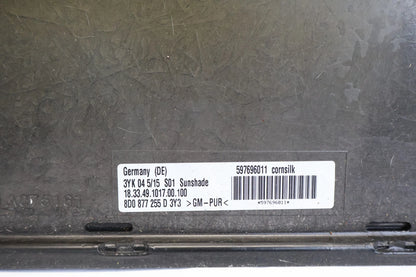 2012-2015 VW VOLKSWAGEN PASSAT SUNROOF SUN ROOF PANEL SUNSHADE COVER 8D0-877-255