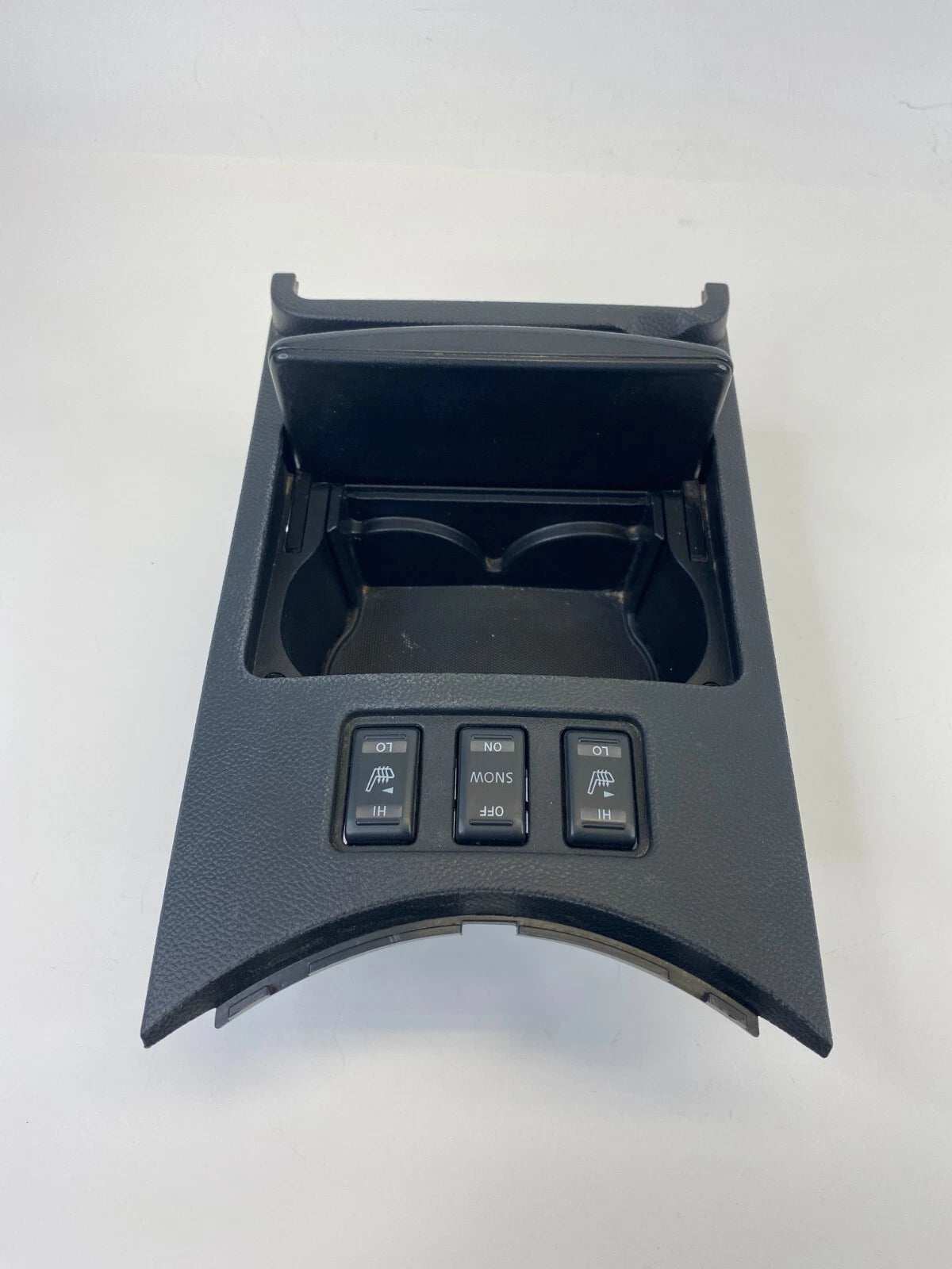 07 08 INFINITI G35 FRONT CENTER CONSOLE CUP HOLDER HEAT SWITCH 68430-JK00A OEM