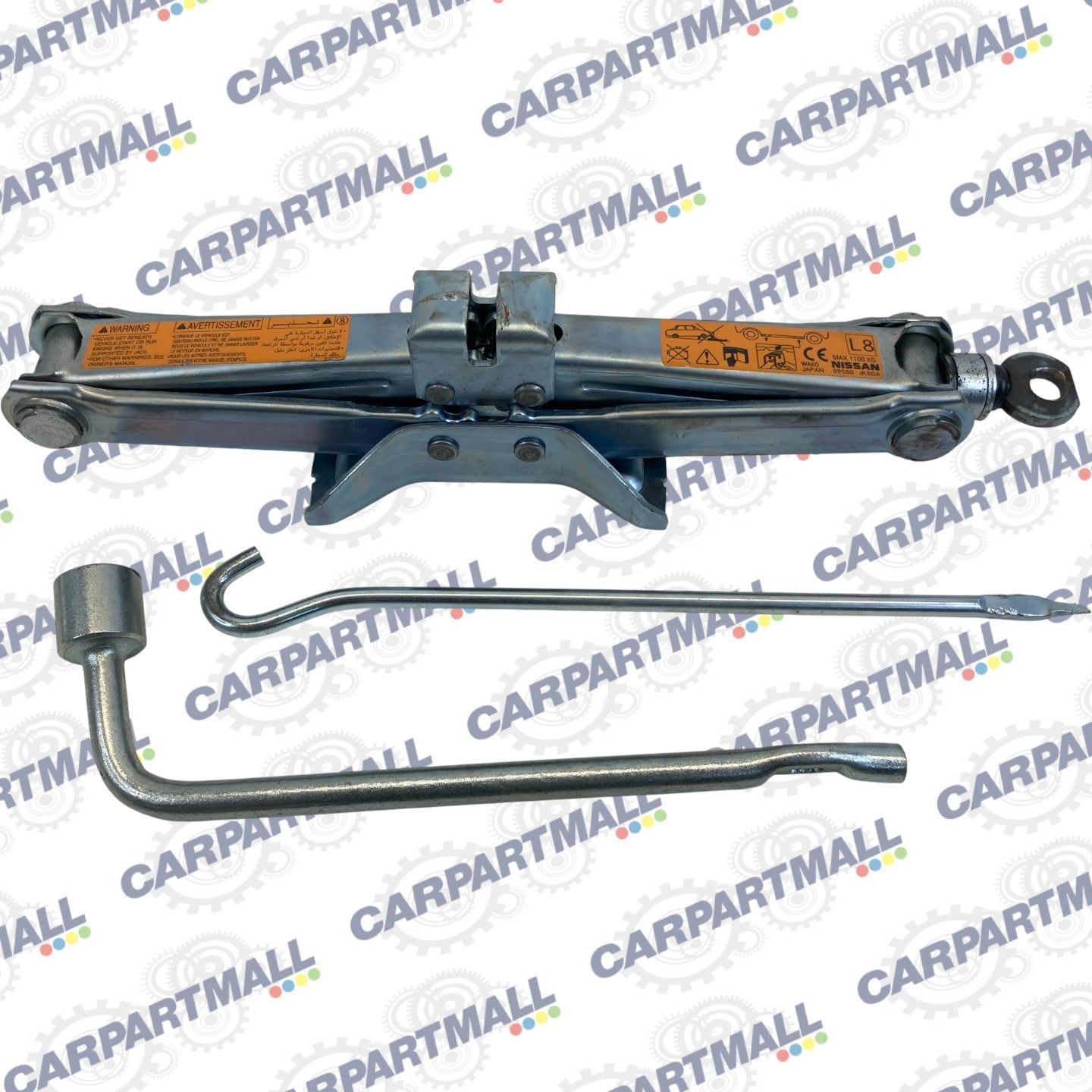 2009-2013 Infiniti G37 Sedan Emergency Spare Tire Jack Tool Kit Wrench OEM