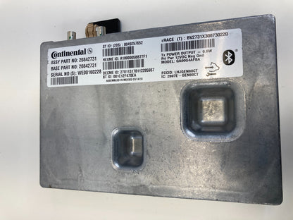 2011 Buick Regal OnStar Bluetooth Communication Control Module 20842731 OEM