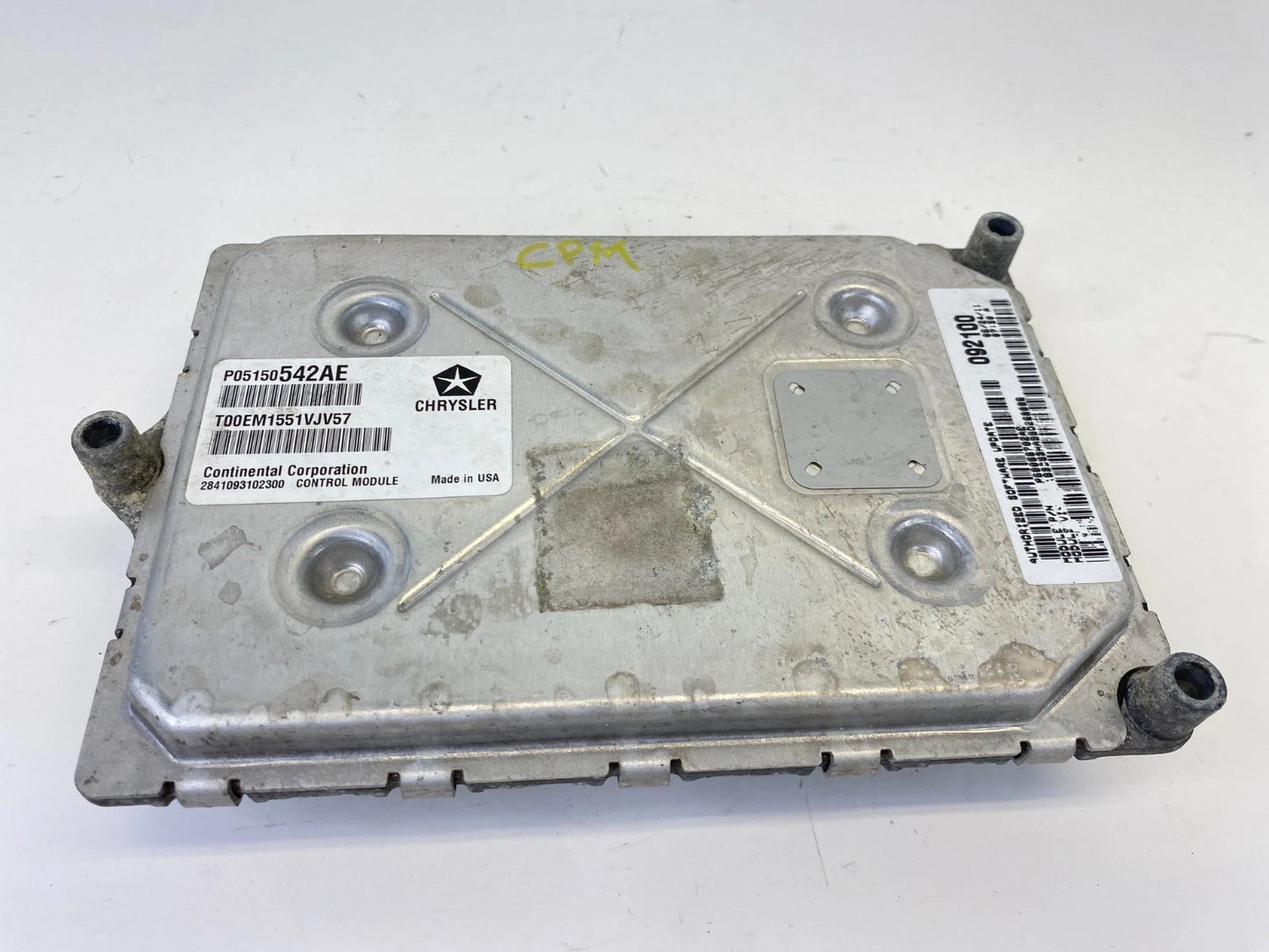 2011 11 DODGE CALIBER COMPASS 2.0L ENGINE COMPUTER MODULE ECM ECU 5150542AE OEM