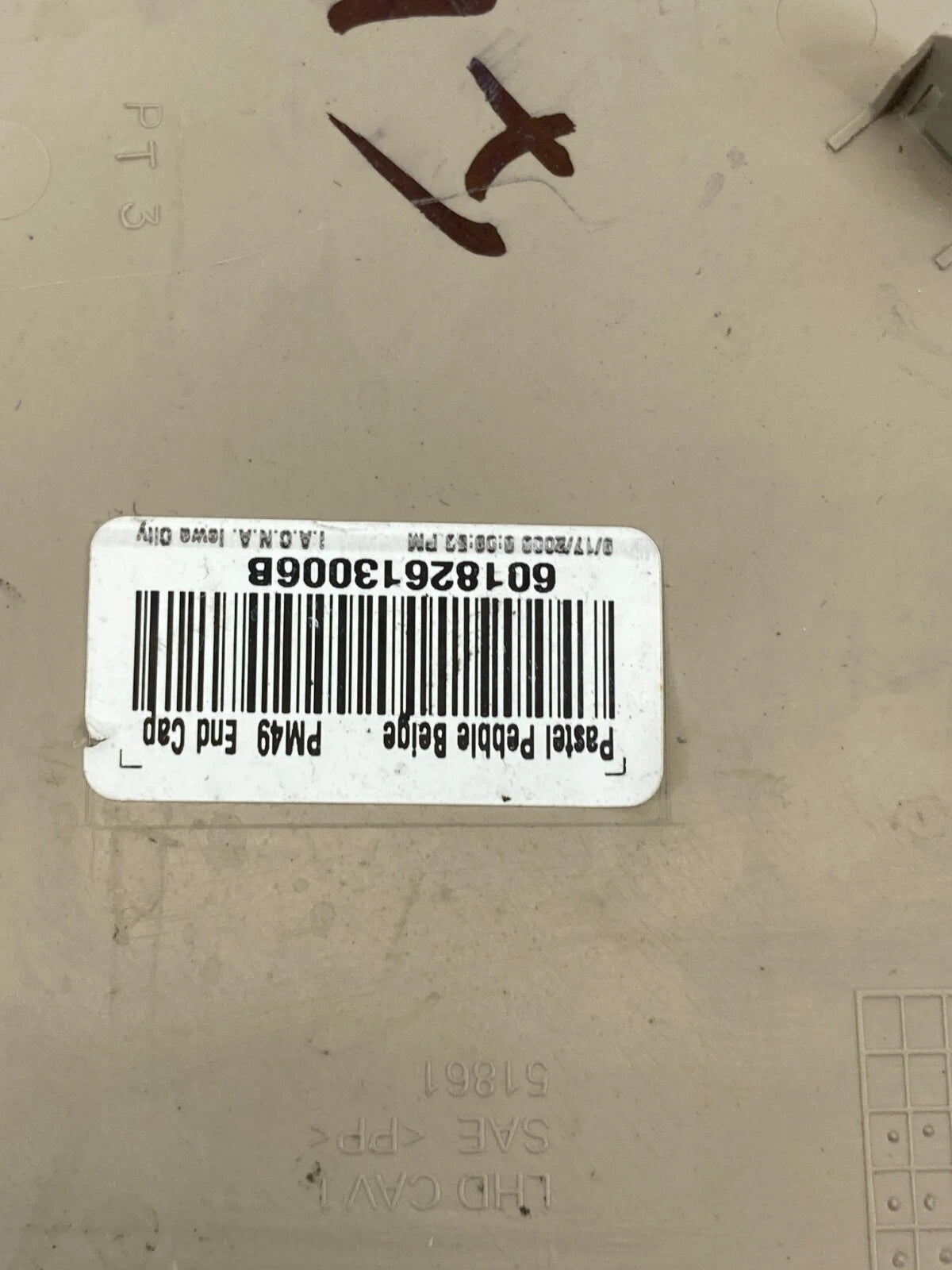 2009-2012 DODGE CALIBER DASH LEFT DRIVER SIDE END CAP COVER TRIM 1AV67TRMAB OEM