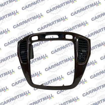 01-07 Toyota Highlander Center Dash Radio A/C Climate Air Vent Bezel 55405-48090