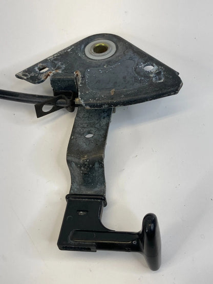 1998-2001 AUDI A6 QUATTRO FRONT HOOD LOCK LATCH RELEASE LEVER ASSEMBLY OEM