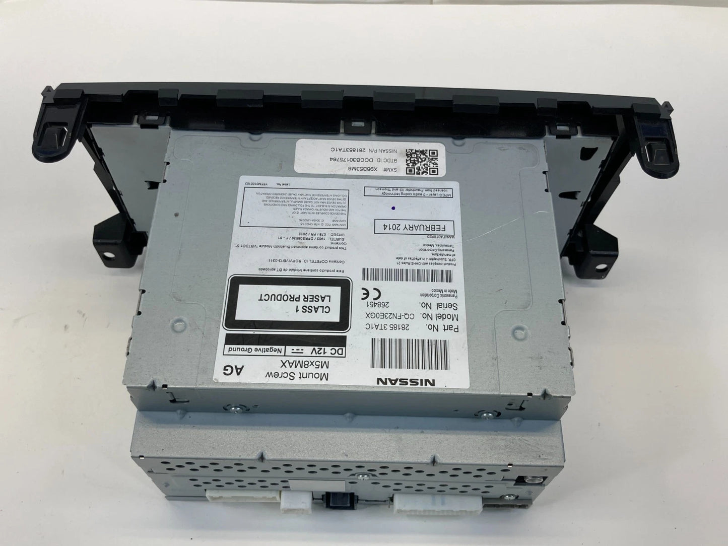 2014 2015 NISSAN ALTIMA AM /FM RADIO CD DISC PLAYER RECEIVER 28185-3TA1C OEM