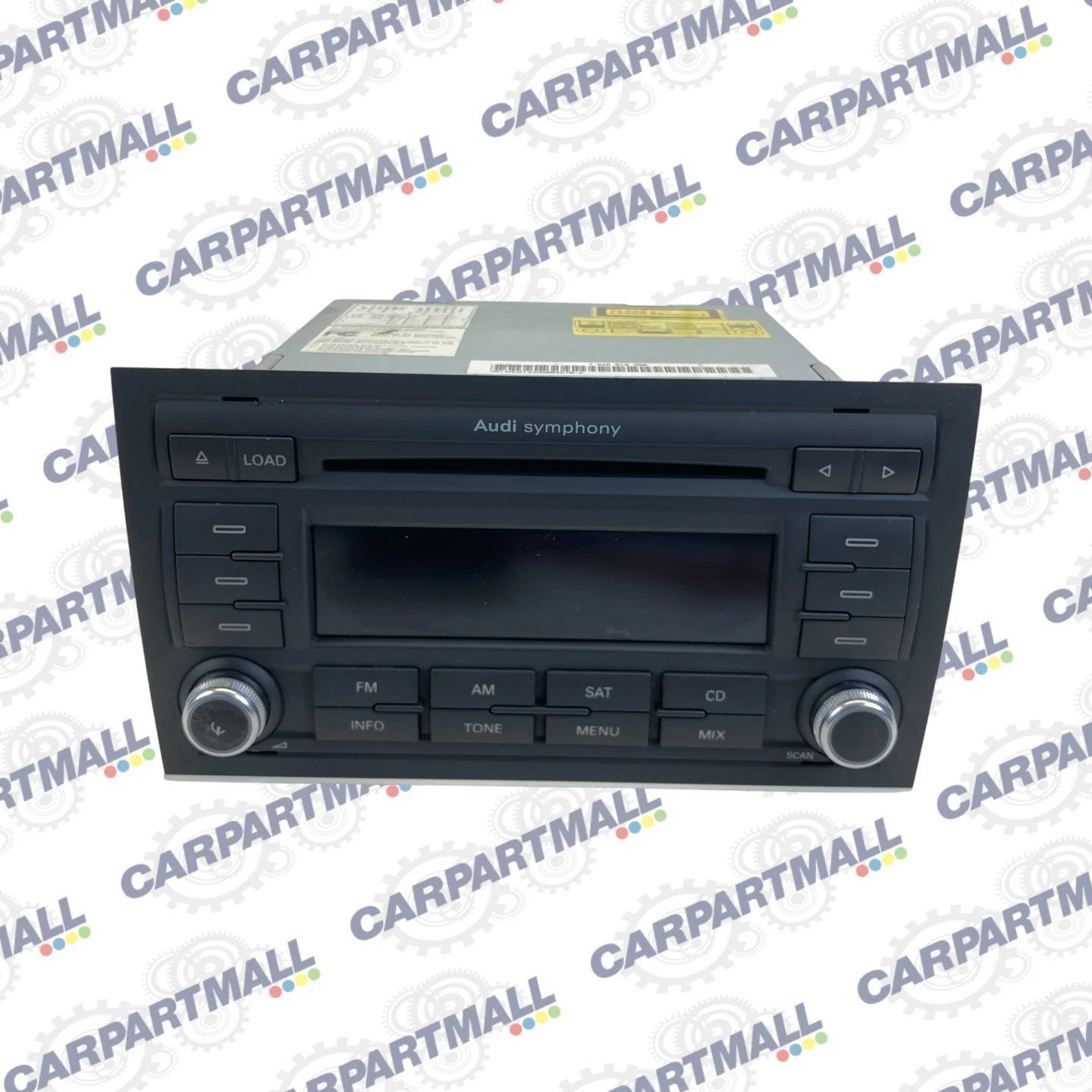 2007 2008 AUDI A4 QUATTRO RADIO RECEIVER STEREO HEAD UNIT 8E0035195AC OEM