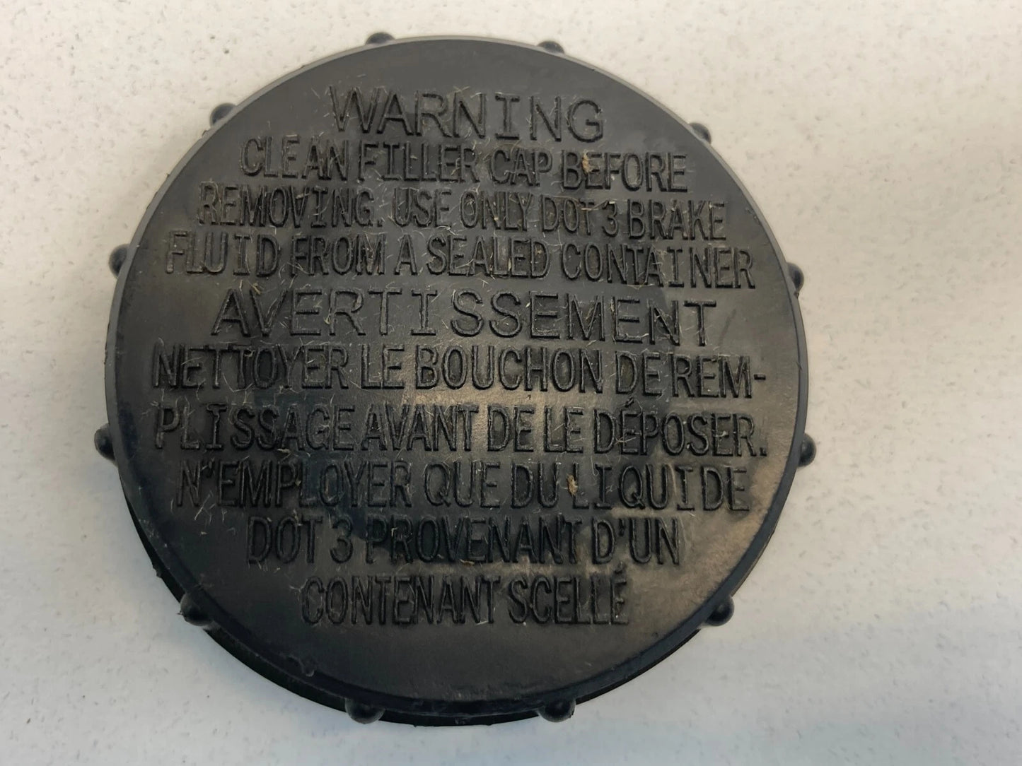 2003-2006 LINCOLN NAVIGATOR BASE 3.5L BRAKE MASTER CYLINDER FLUID RESERVOIR CAP