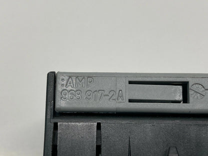 2001 BMW 325I SEDAN OBD SOCKET TRIM COVER PLUG CONECTOR PORT 9689172A OEM