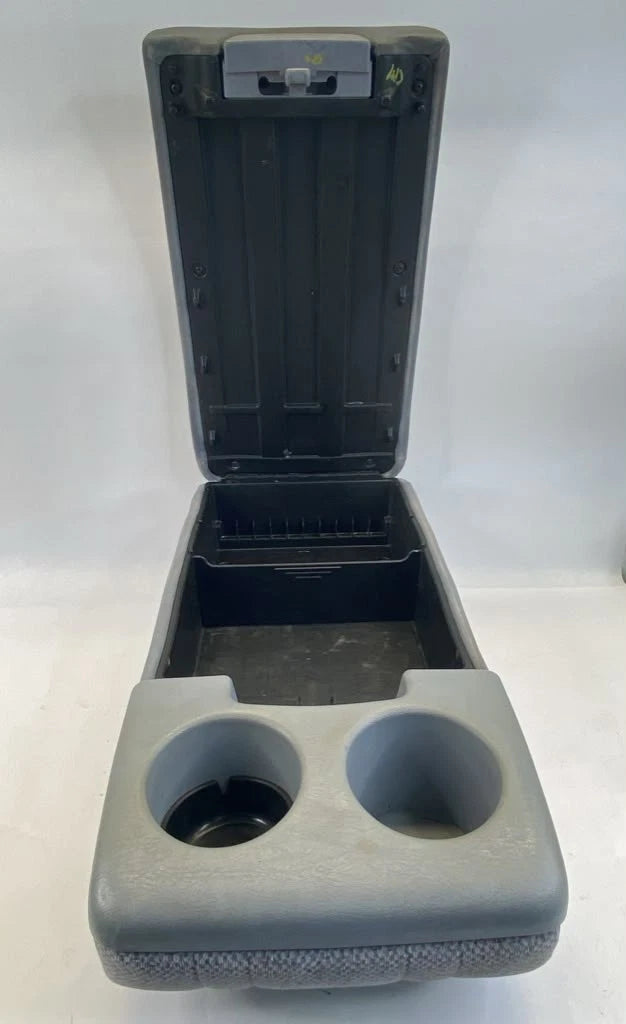 2000-2005 TOYOTA TUNDRA JUMP SEAT CENTER CONSOLE ARMREST CUP HOLDER STORAGE OEM