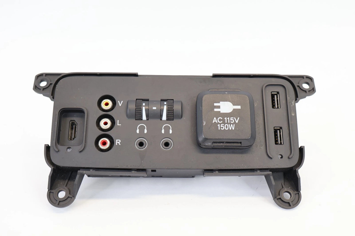 16-18 HONDA PILOT REAR CENTER CONSOLE AUX USB POWER OUTLET MEDIA PORT W HDMI OEM