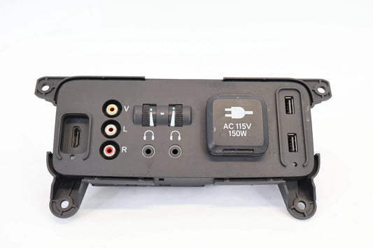 16-18 HONDA PILOT REAR CENTER CONSOLE AUX USB POWER OUTLET MEDIA PORT W HDMI OEM
