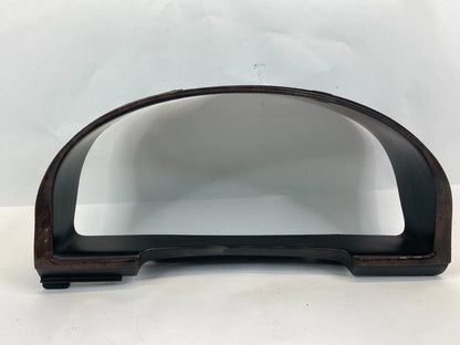 03-05 SUZUKI XL-7 03-06 VITARA DASH SPEEDOMETER CLUSTER BEZEL TRIM WOODGRAIN OEM