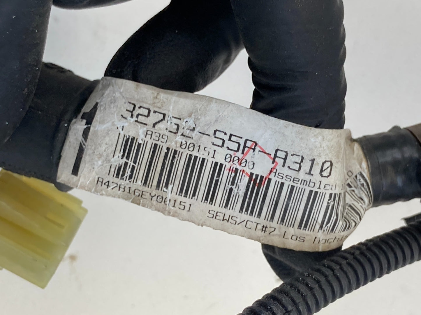 04 05 Honda Civic Sedan Front Right Side Door Wiring Harness 32752-S5A-A31 OEM