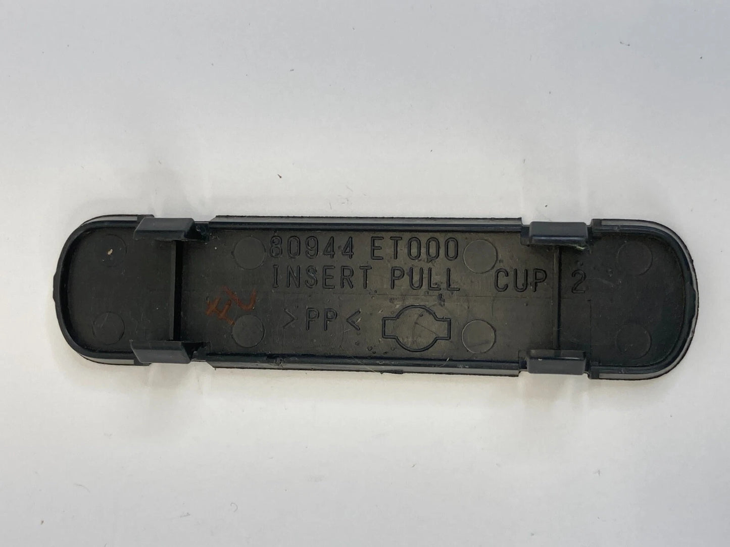 2007-2012 NISSAN SENTRA FRONT LEFT SIDE DOOR INNER PULL HANDLE CAP 80944-ET000