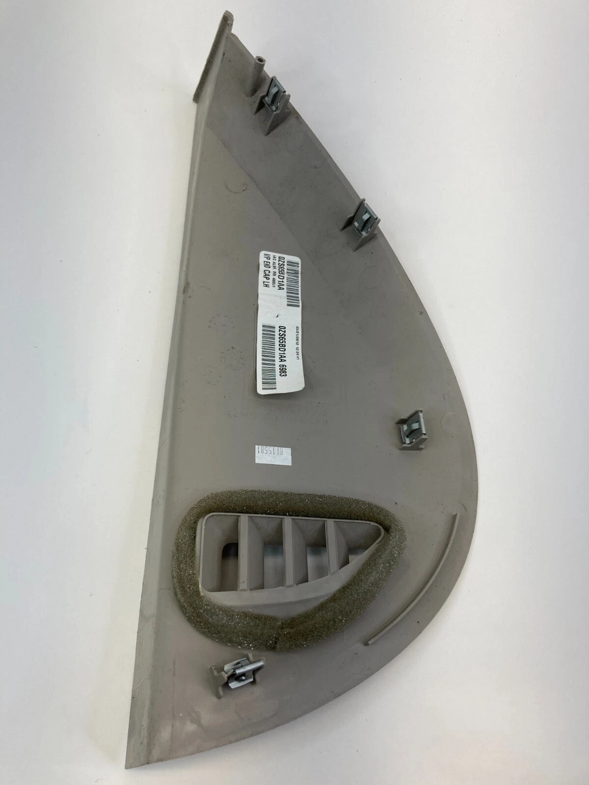 12-15 RAM CARGO VAN FRONT LEFT SIDE DASH END CAP COVER TRIM PANEL 0ZS65BD1AA OEM