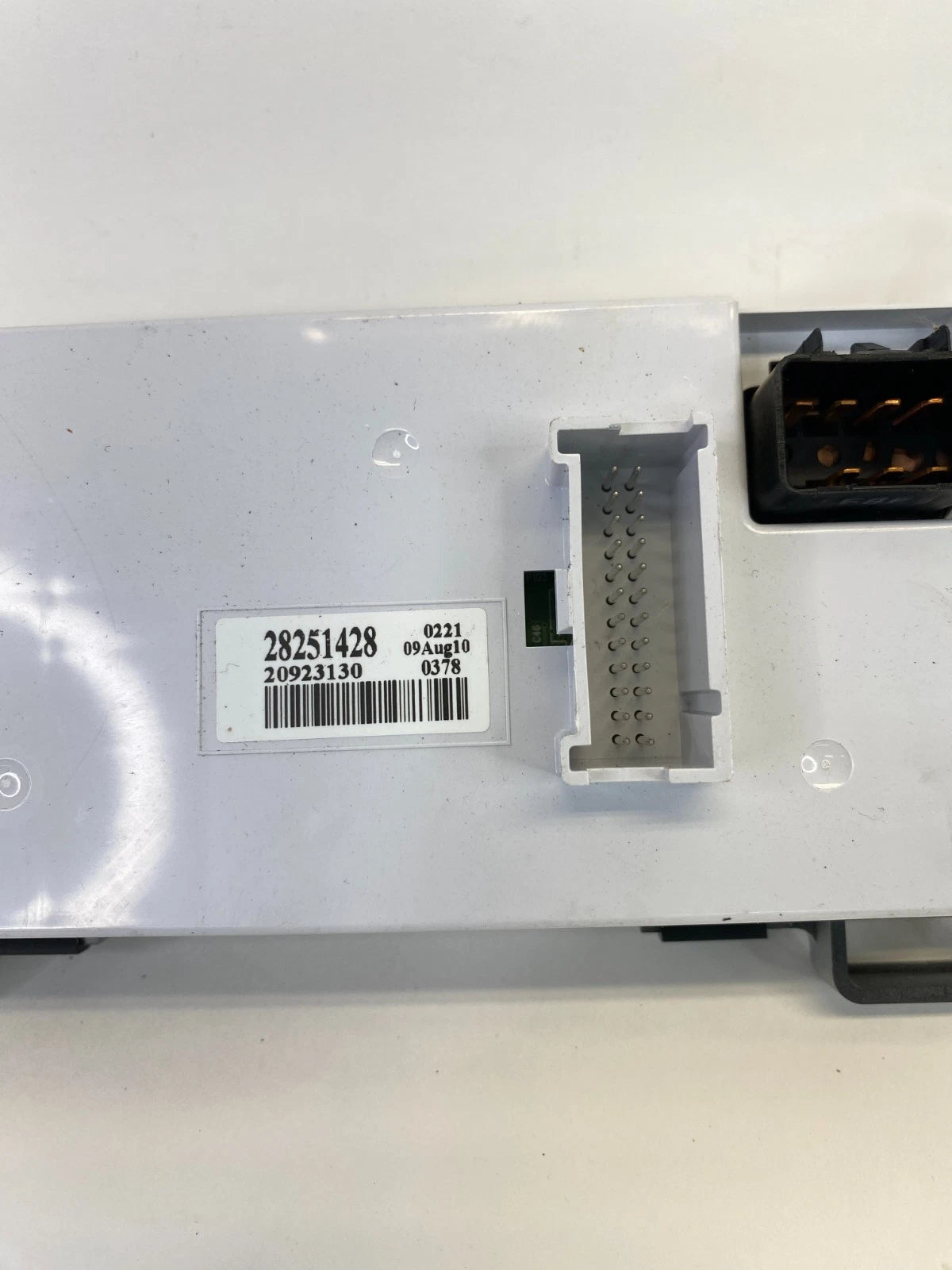 2008-2012 CHEVROLET MALIBU AC HEATER TEMPERATURE SWITCH CLIMATE CONTROL 20923130