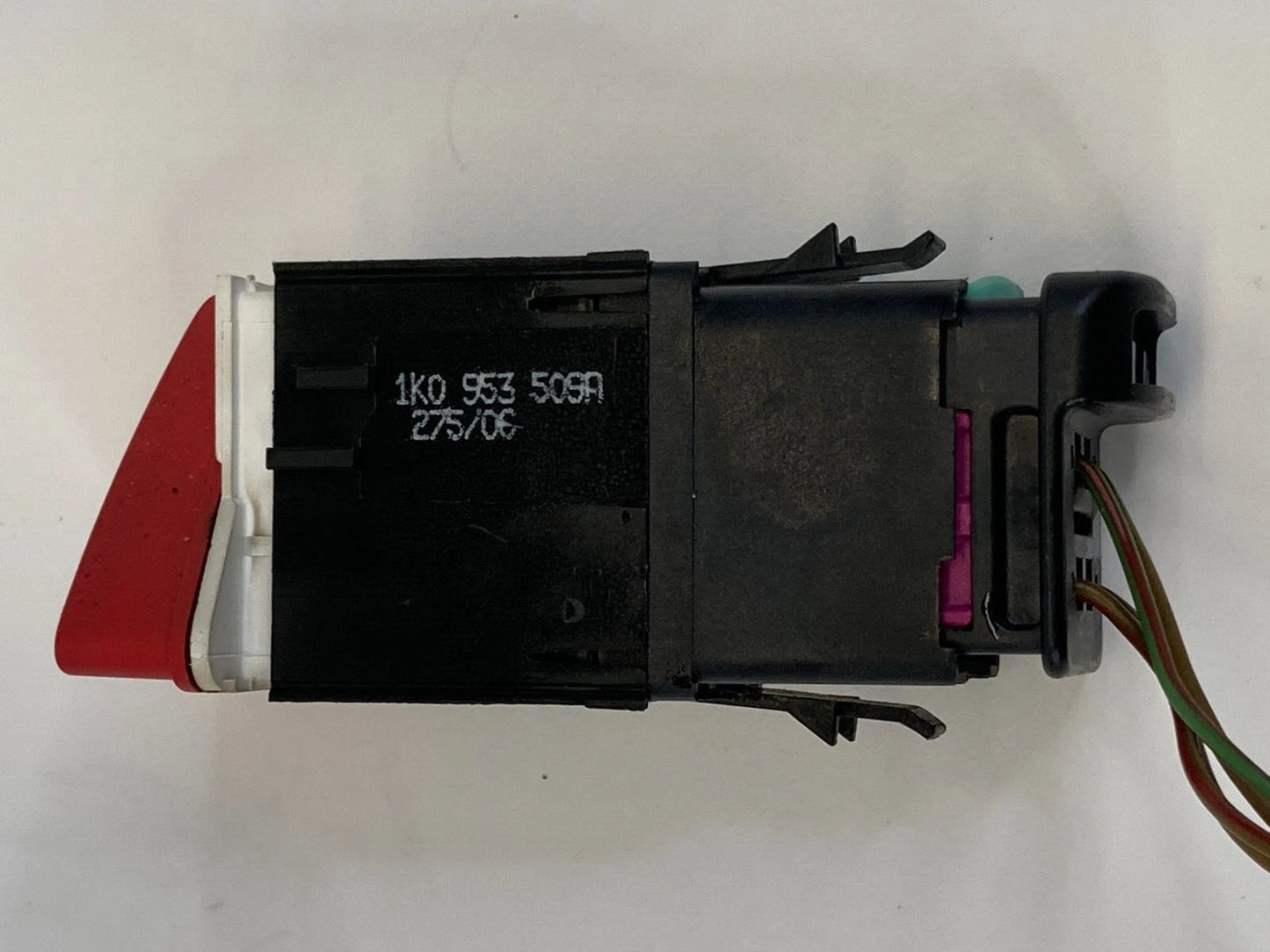 05-10 VOLKSWAGEN JETTA HAZARD EMERGENCY WARNING CONTROL SWITCH 1K0-953-509A OEM