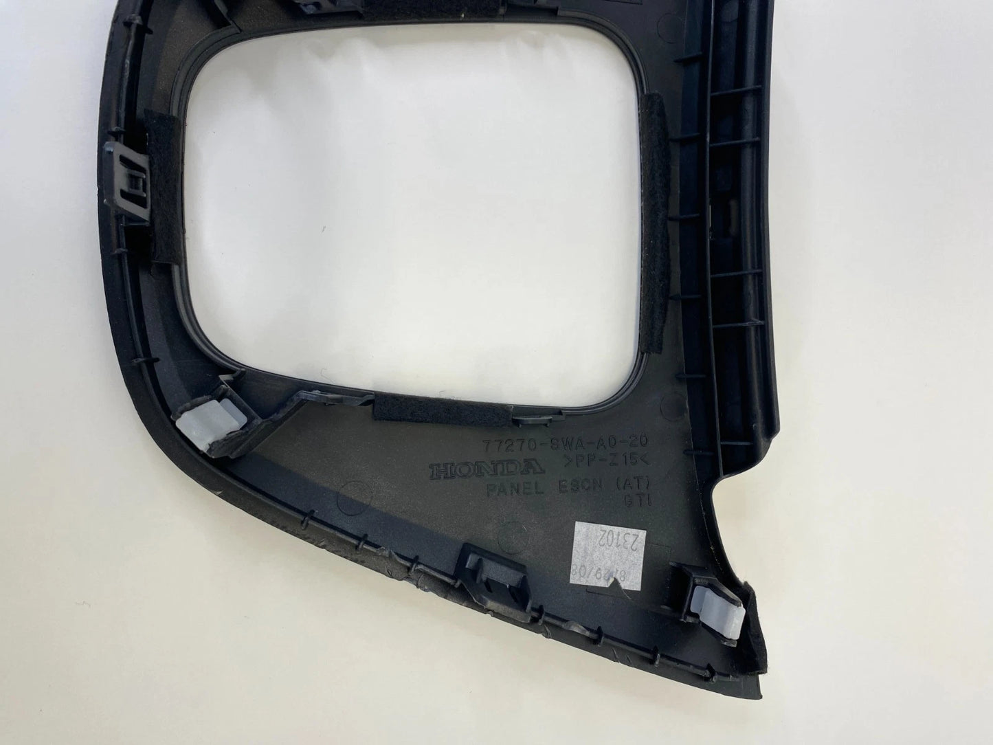 2007-2011 HONDA CR-V AUTOMATIC GEAR SHIFTER BEZEL TRIM PANEL OEM 77270-SWA-A0-20