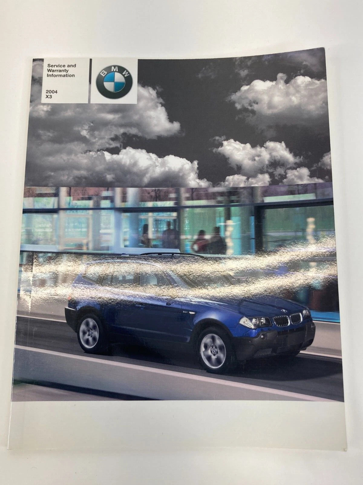2004 BMW X3 OWNER'S MANUAL & QUICK REFERENCE GUIDE CARD SET W/ CASE OEM