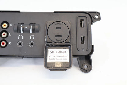 16-18 HONDA PILOT REAR CENTER CONSOLE AUX USB POWER OUTLET MEDIA PORT W HDMI OEM