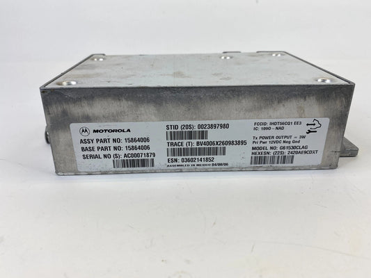 2005-2007 SATURN VUE COMPUTER ONSTAR COMMUNICATION CONTROL MODULE 15864006 OEM