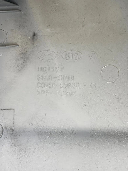 2010 10 HYUNDAI ELANTRA REAR CENTER CONSOLE TRIM COVER PANEL 84681-2H700 OEM