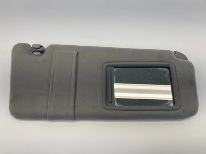 2007-2011 TOYOTA CAMRY W/O SUNROOF RIGHT PASSENGER SUN VISOR SUNVISOR CLOTH GRAY