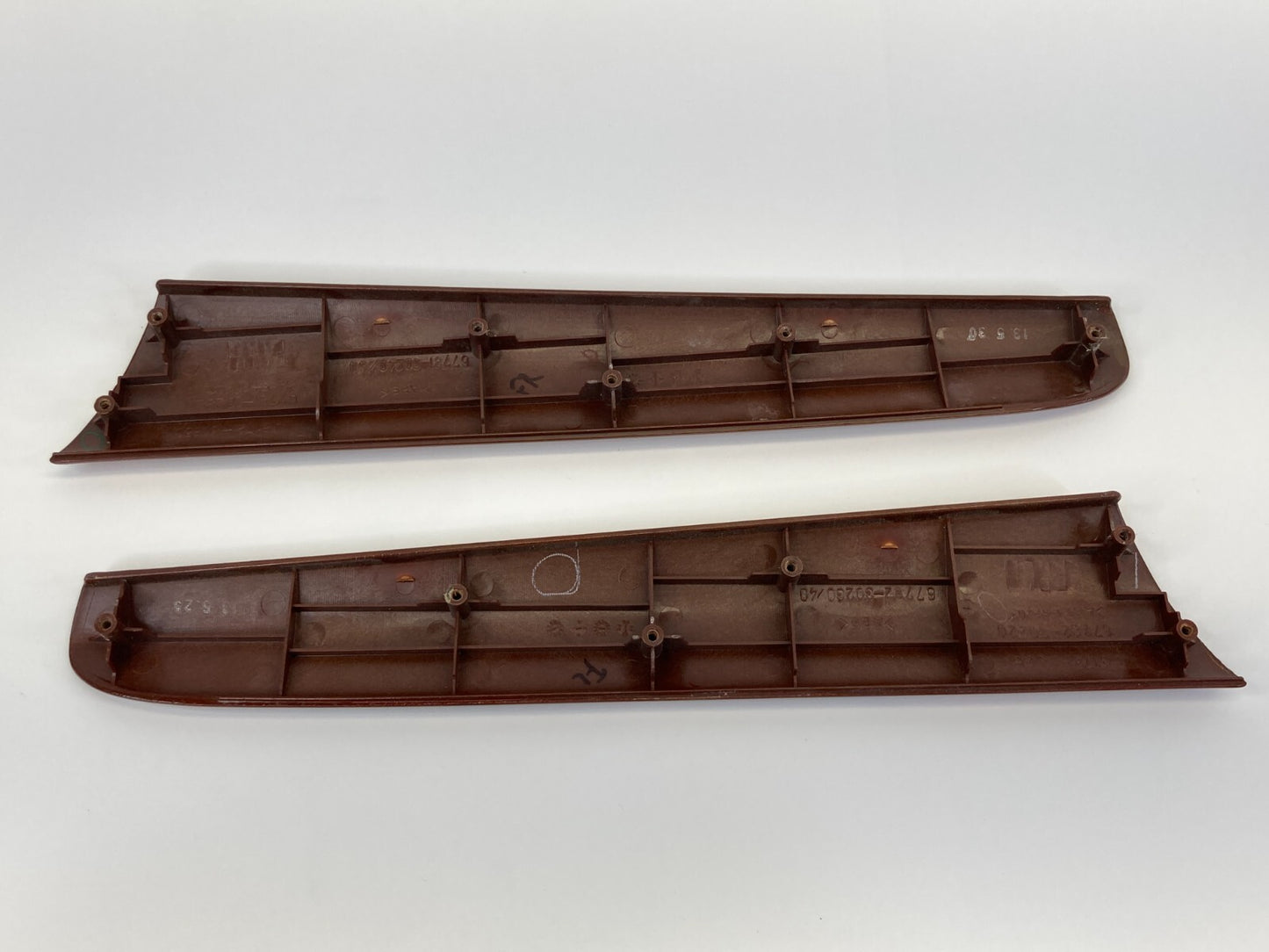 1998-2005 Lexus GS300 Front Left & Right Door Bezel Cover Trim Garnish Pair Set