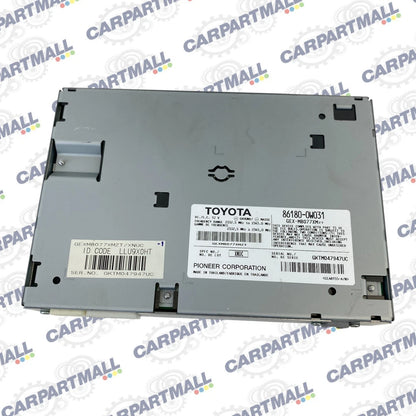 07 08 LEXUS RX350 AUDIO EQUIPMENT SATELLITE RADIO RECEIVER MODULE 86180-0W031