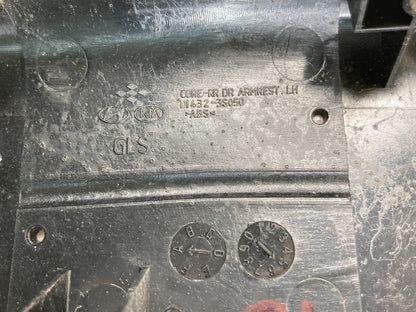 11-14 Hyundai Sonata Rear Left Side Interior Door Armrest Panel D1432-3S050 OEM