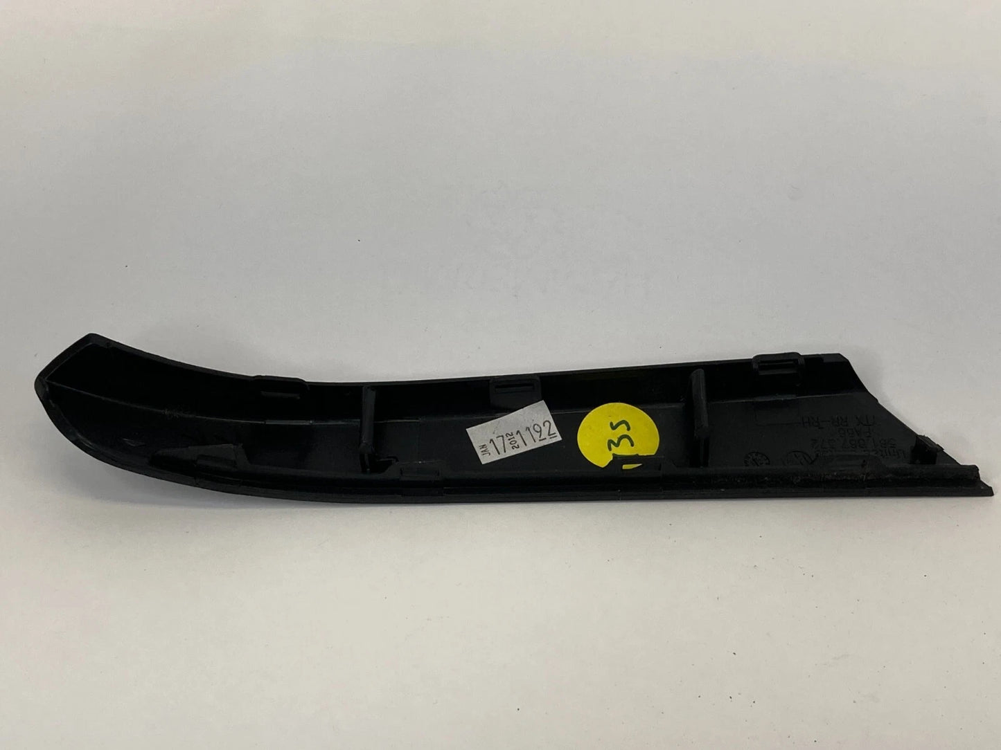 2012-2015 VW VOLKSWAGEN PASSAT REAR RIGHT BACK SIDE DOOR PANEL HANDLE COVER TRIM