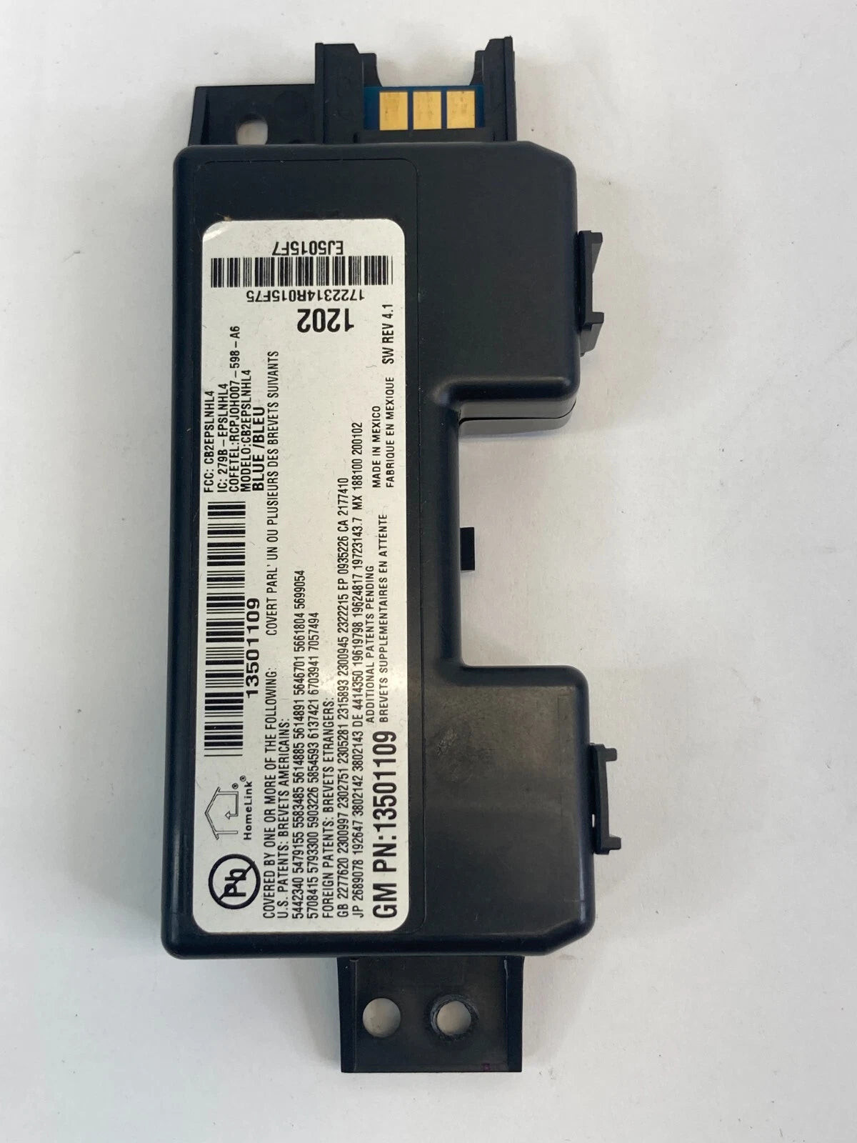 2012 2013 12 13 BUICK REGAL GARAGE DOOR OPENER TRANSMITTER GDO 13501109 OEM