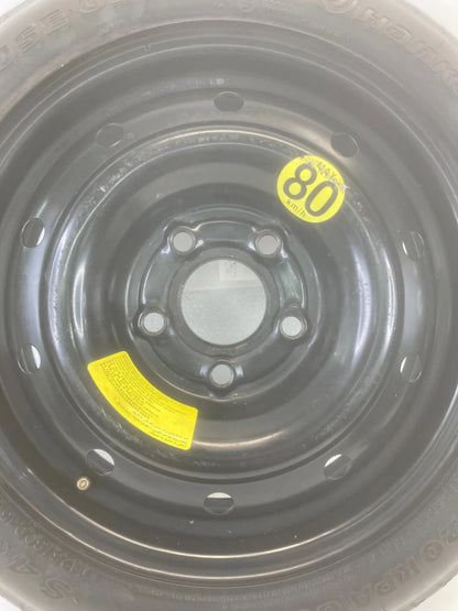 2010-2013 KIA FORTE KIA FORTE EMERGENCY SPARE TIRE DONUT WHEEL T125/80D15 95M
