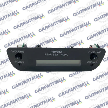 2004-2010 Toyota Sienna Rear Overhead Seat Audio Control Switch 143861-028 OEM