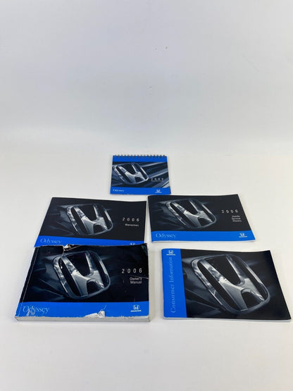 2006 Honda Odyssey Owner’s & Warranties Manual Quick Start Guide Book Set OEM