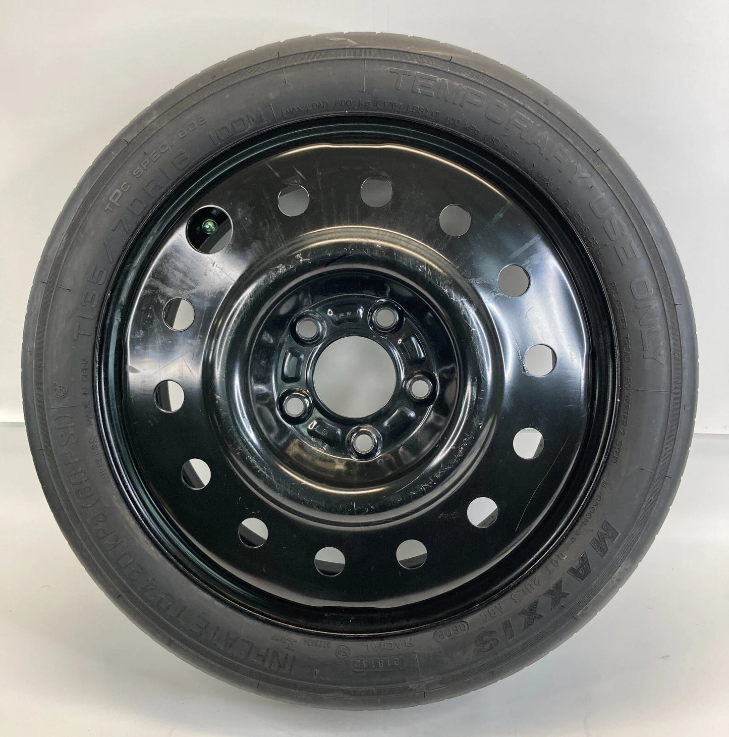 2002-2010 SATURN VUE 2000-2013 CHEVY IMPALA EMERGENCY SPARE TIRE T135/70 R16