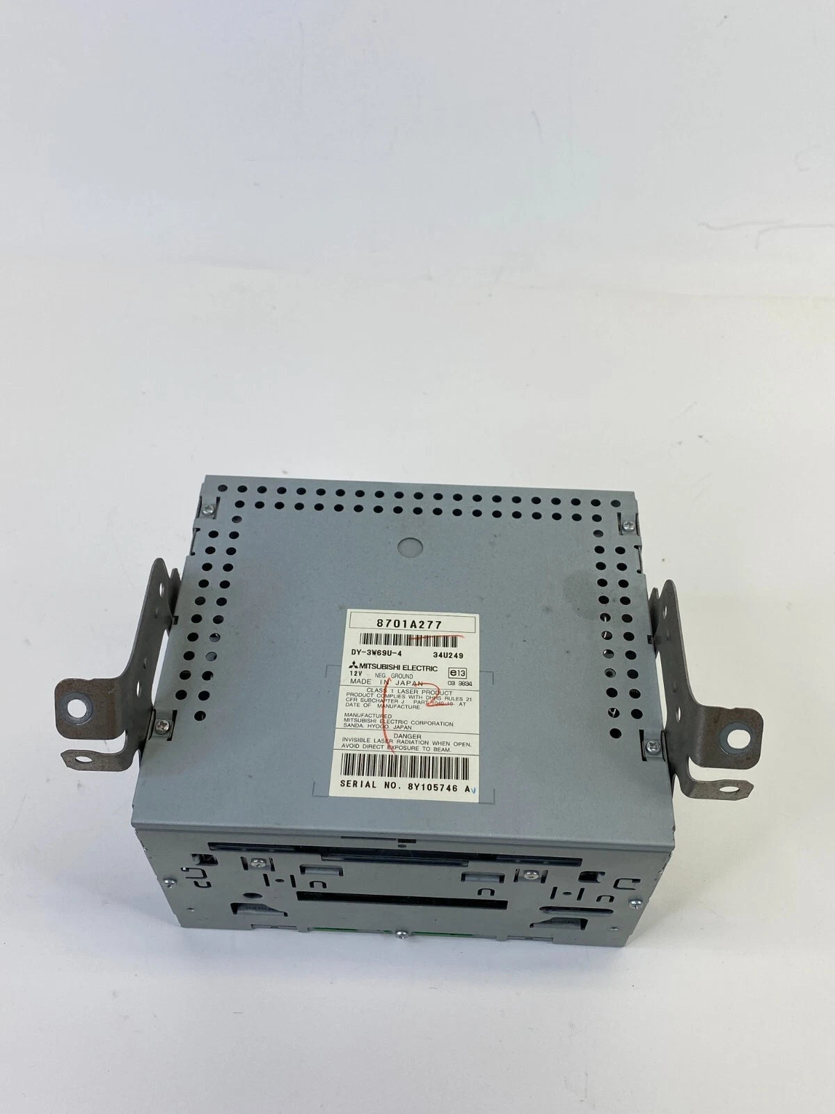 2008-2010 MITSUBISHI LANCER AM FM RADIO CD PLAYER STEREO DASH UNIT 8701A277 OEM