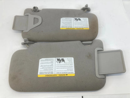 2013-2017 NISSAN SENTRA DRIVER & PASSENGER SUNVISOR PAIR LH RH W/O SUNROOF OEM