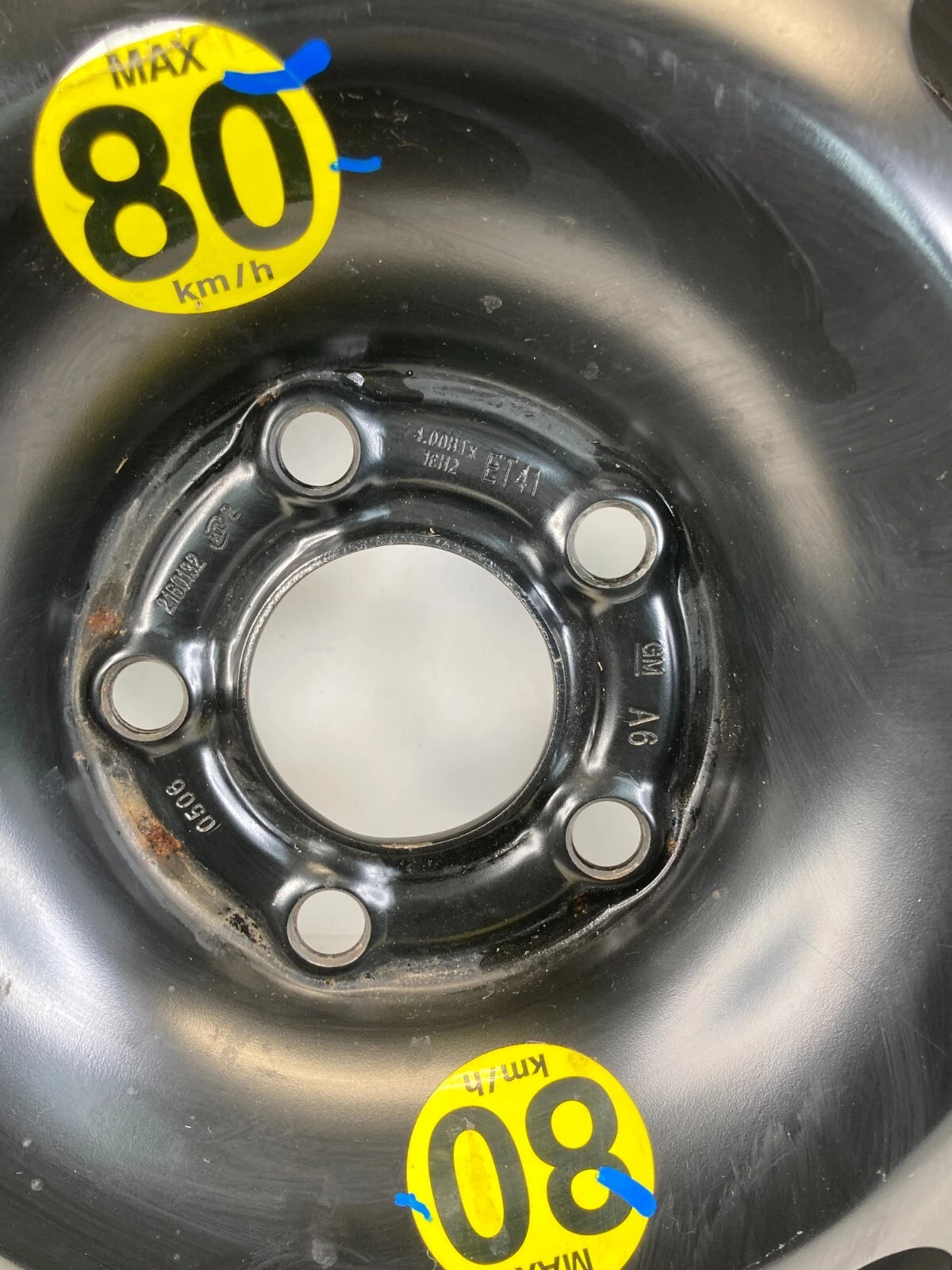 2003-2011 SAAB 9-3 93 SPARE TIRE RIM COMPACT DONUT T125/85R16 99M PIRELLI OEM