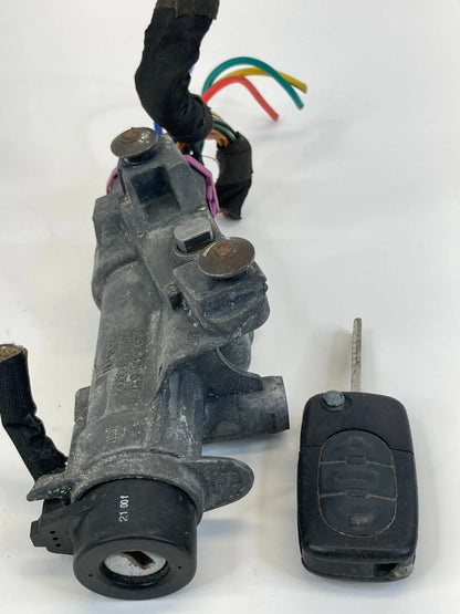 1999-2005 VOLKSWAGEN JETTA 2.8L V6 A/T IGNITION SWITCH LOCK CYLINDER & KEY OEM