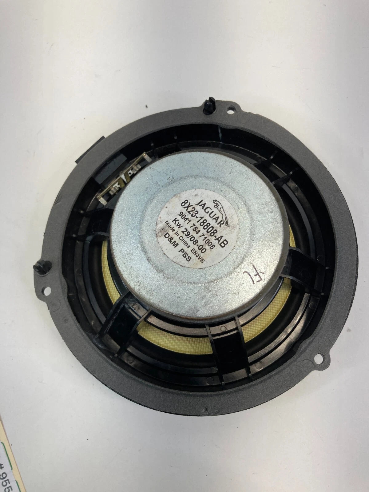 09-12 JAGUAR XF FRONT LEFT PASSENGER SIDE DOOR SPEAKER SOUND AUDIO 8X2318808AB