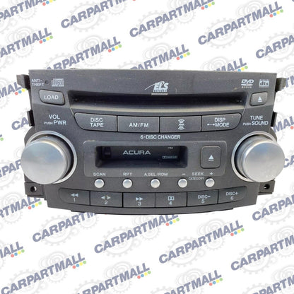 2005 2006 Acura TL AM FM Radio Player 6 Disc CD Receiver 39100-SEP-A010 OEM