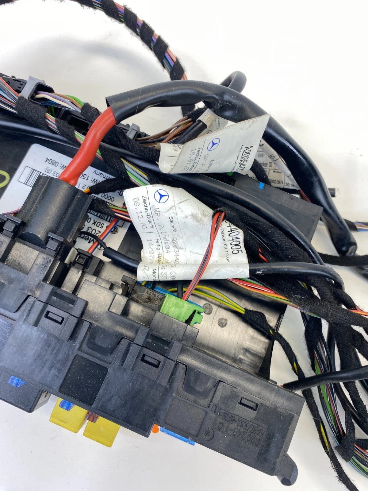 2001-2007 MERCEDES-BENZ C240 REAR SAM CONTROL UNIT FUSE BOX OEM 203-545-32-01