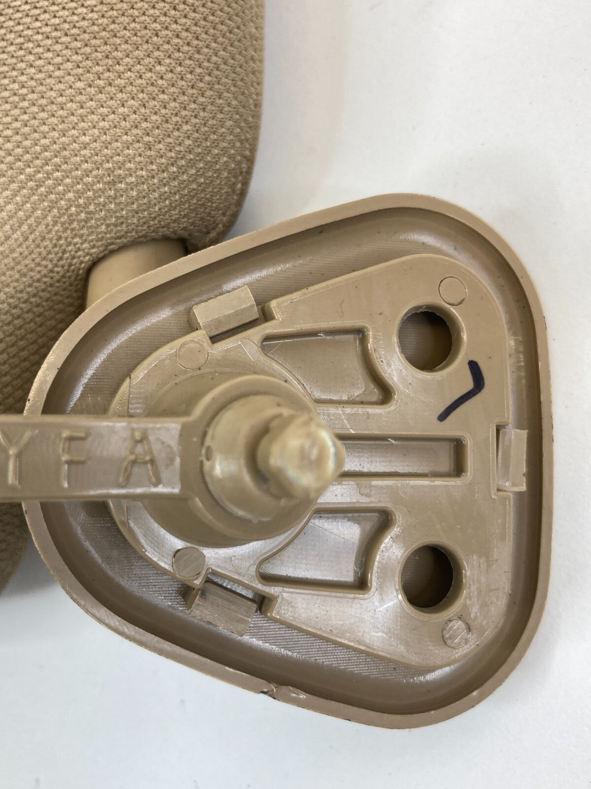 2011-2014 Hyundai Sonata Front Left Driver Side Sunvisor Sun Visor Shade Beige