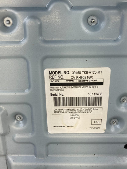 11-13 Honda Odyssey Overhead Roof DVD Display Monitor Screen 39460-TK8-A120 OEM
