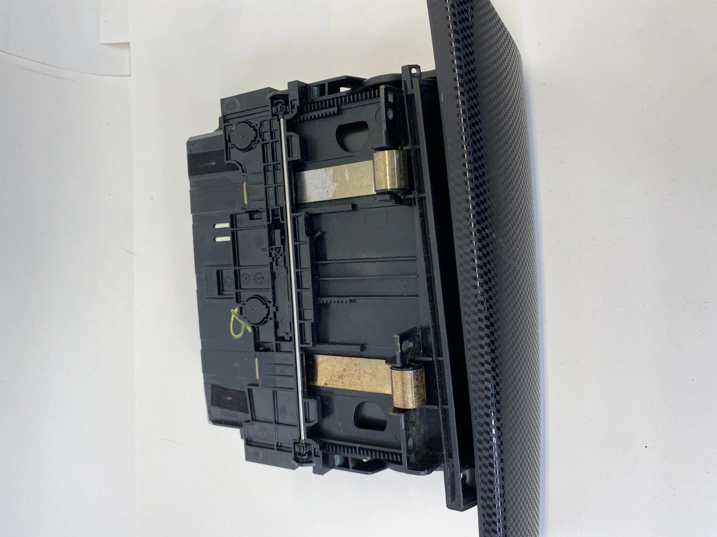 2007-2015 MINI COOPER S UPPER DASH GLOVE BOX CD CHANGER CARRIER OEM