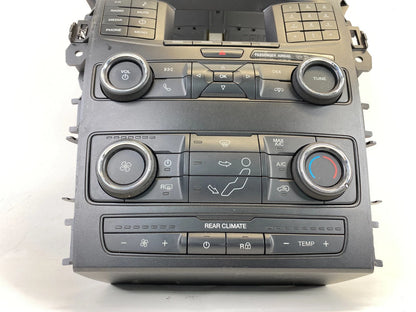 18 19 FORD EXPLORER RADIO & CLIMATE CONTROL TRIM BEZEL W/AIR VENT JB5T-18A802-LB