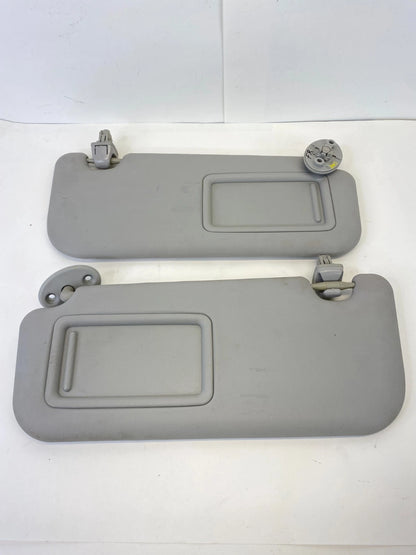 2014-2017 TOYOTA COROLLA LEFT & RIGHT SIDE SUNVISOR SHADE PAIR SET W/ MIRROR OEM