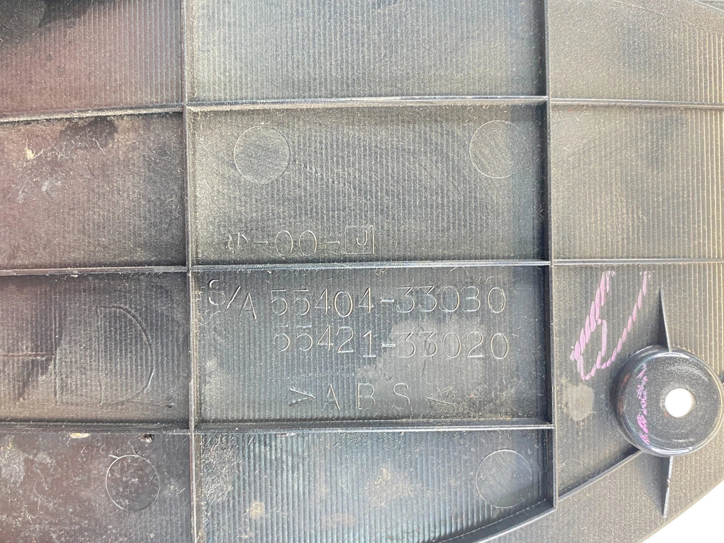 2002 2003 LEXUS ES330 SPEEDOMETER INSTRUMENT CLUSTER BEZEL TRIM 55404-33080 OEM